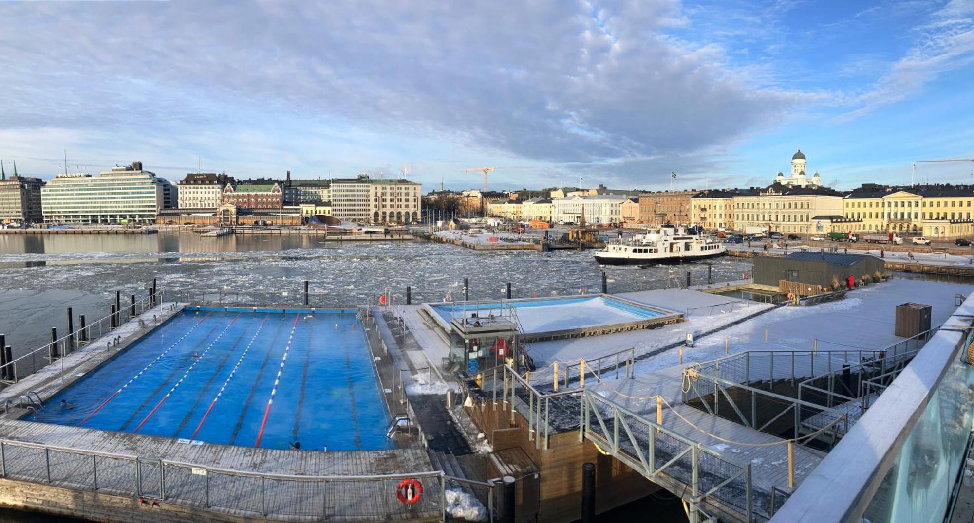 Hotel Indoor Camping Helsinki Exterior foto