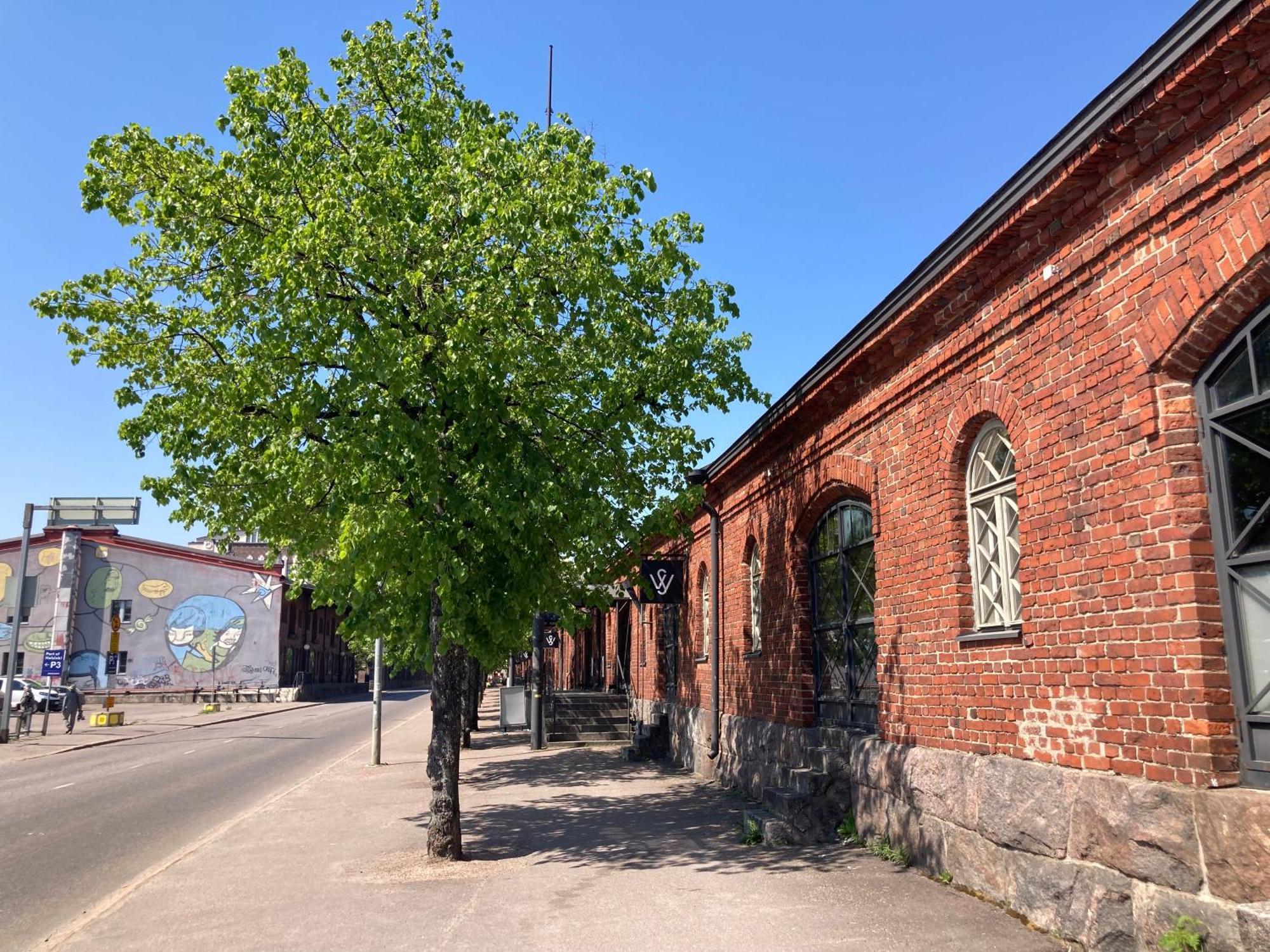 Hotel Indoor Camping Helsinki Exterior foto